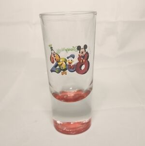 5 1/2” Walt Disney World 2008 Mickey and Friends Glass